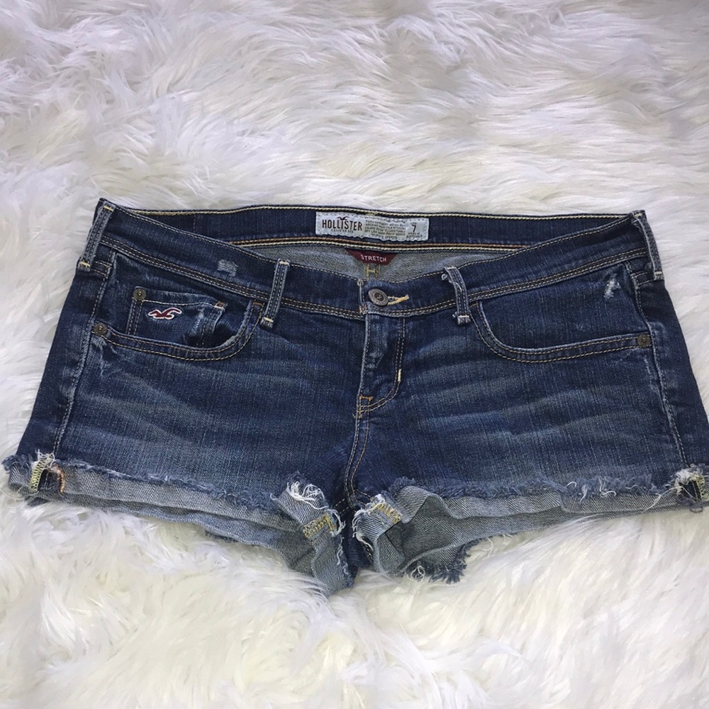 Hollister jean shorts